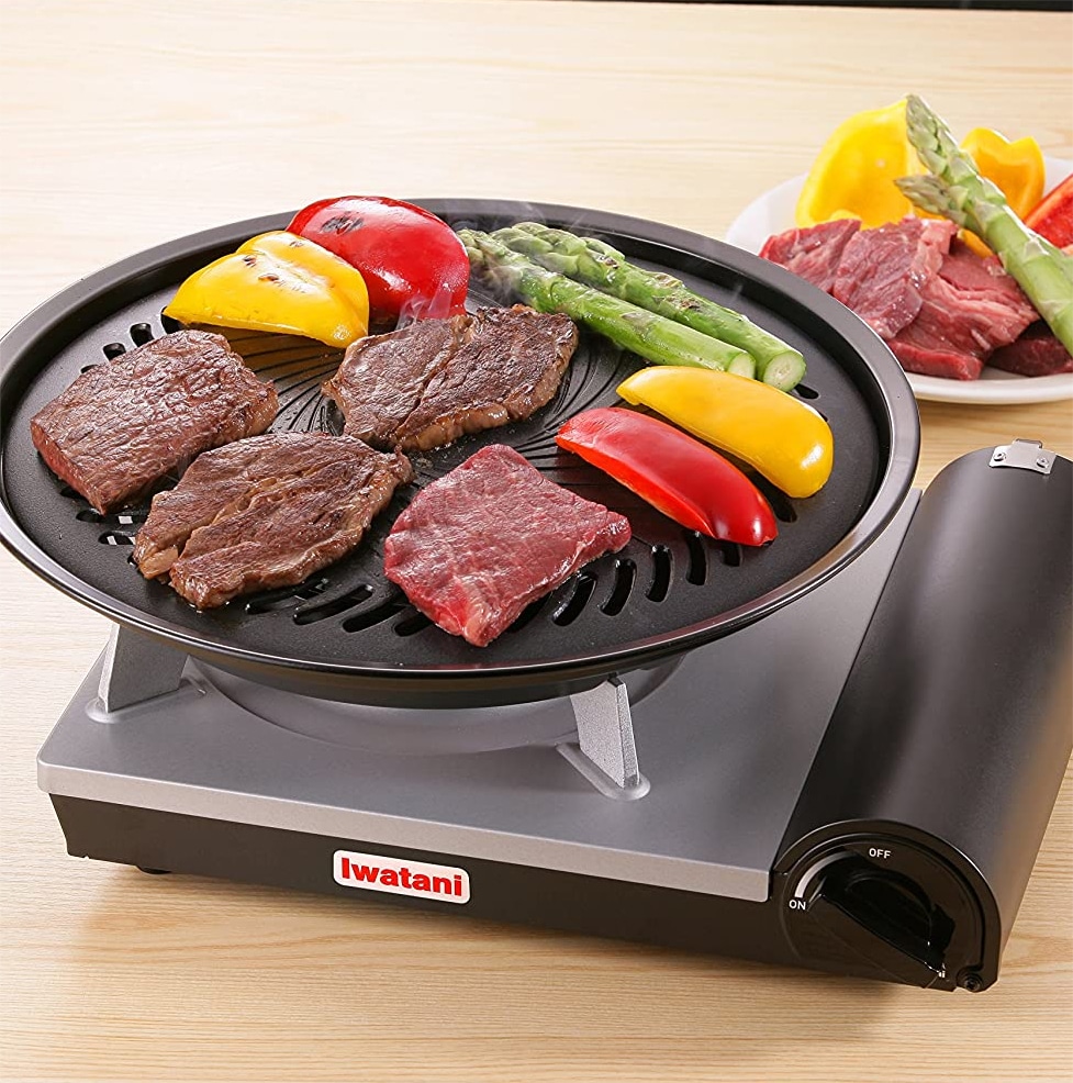 Iwatani Hot Plate Yakiniku BBQ Cooker Set